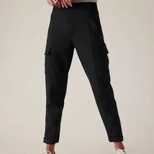 Black Athleta Women's Endless High Rise Cargo Pant